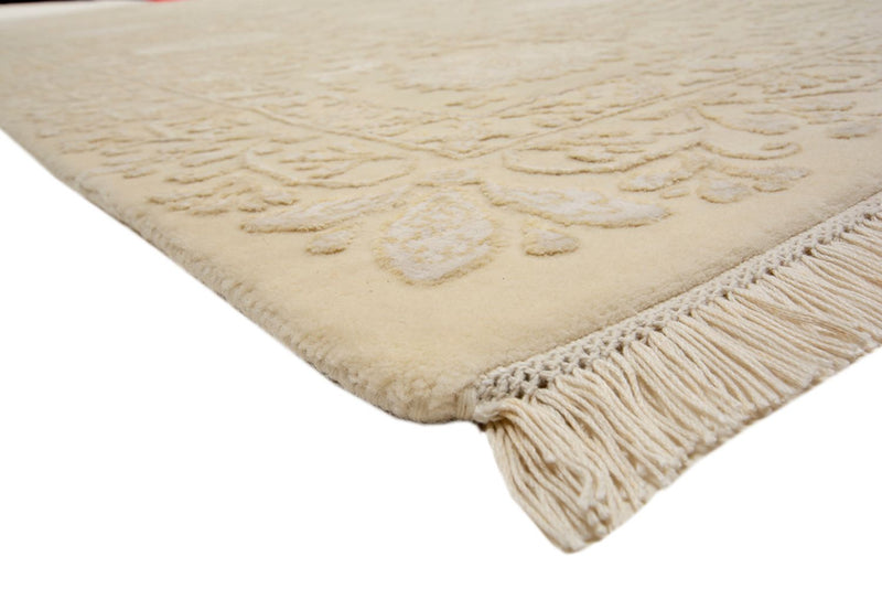 Orientalsk teppe 301x309cm - lys beige
