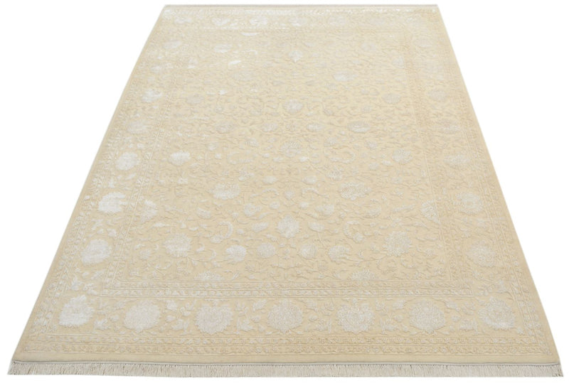 Orientalsk teppe - 288 x 221 cm - lys beige