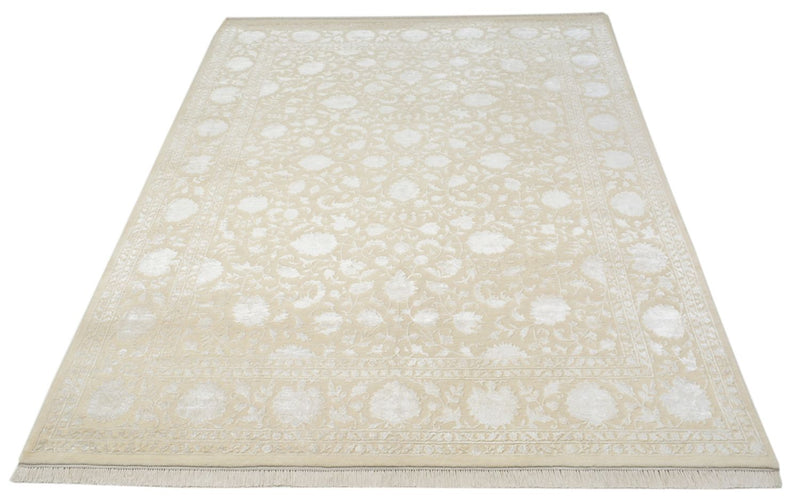 Orientalsk teppe - 288 x 221 cm - lys beige