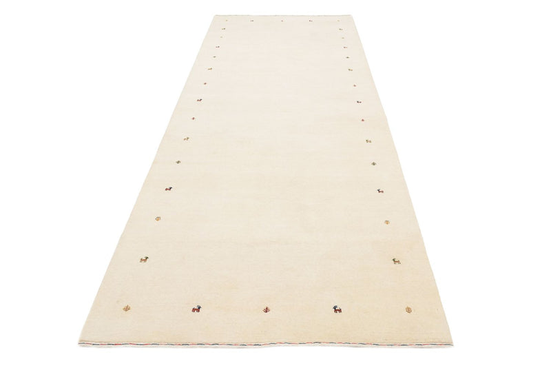 Indo Loribaft-teppe 128x334cm - Ullteppe - krem