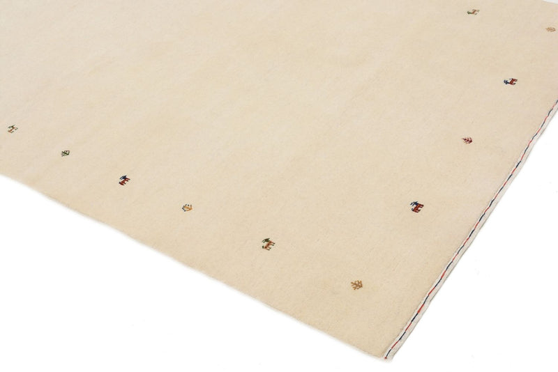 Indo Loribaft-teppe 128x334cm - Ullteppe - krem