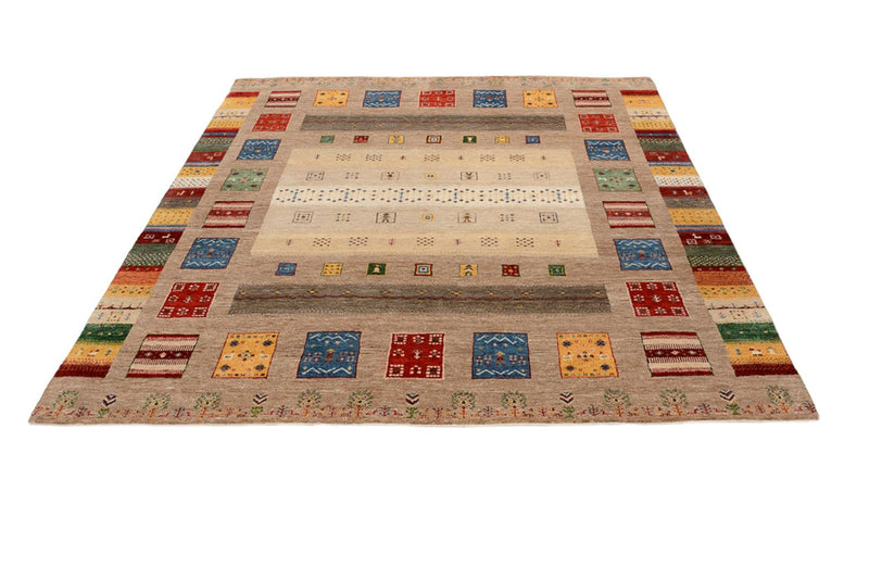 Indo Loribaft Teppe 203x201cm - Ullteppe