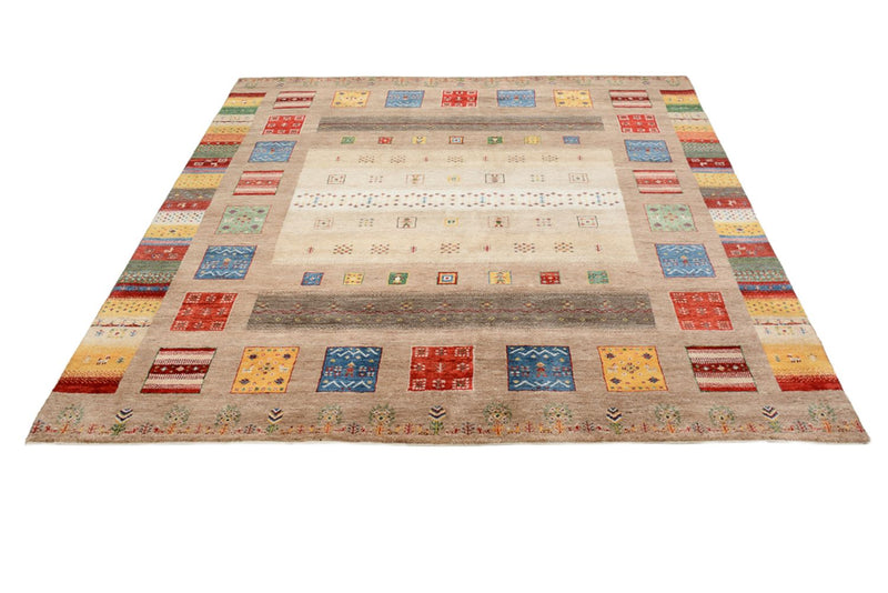 Indo Loribaft Teppe 203x201cm - Ullteppe