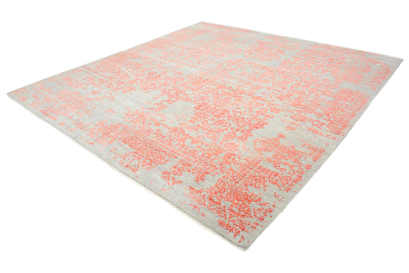 Designer teppe square  - 255 x 248 cm - oransje