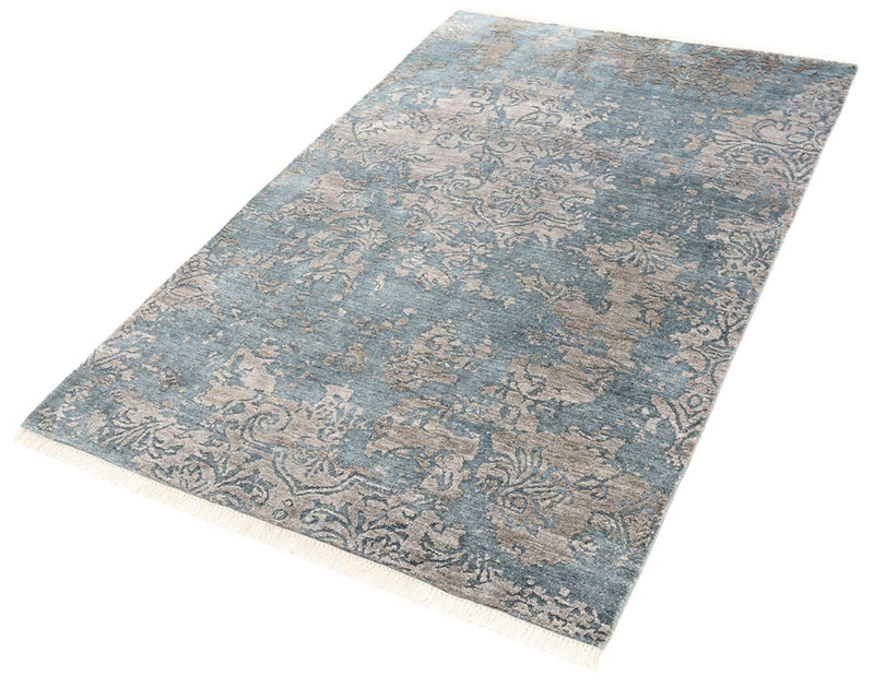 Designer teppe - 177 x 121 cm - havblå