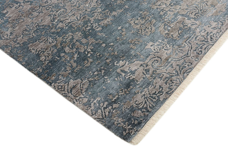 Designer teppe - 177 x 121 cm - havblå