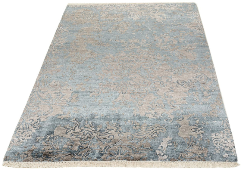 Designer teppe - 177 x 121 cm - havblå