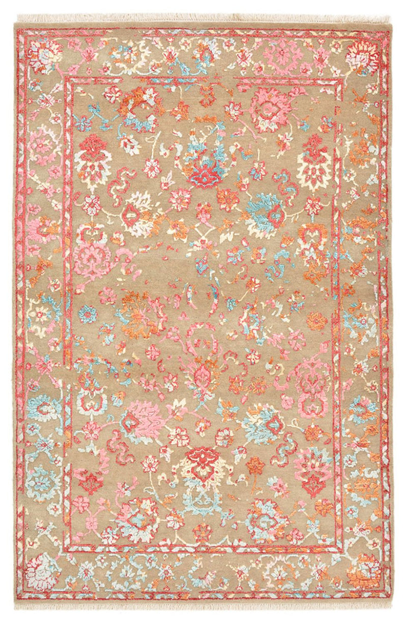 Designerteppe 118x179cm - flerfarget