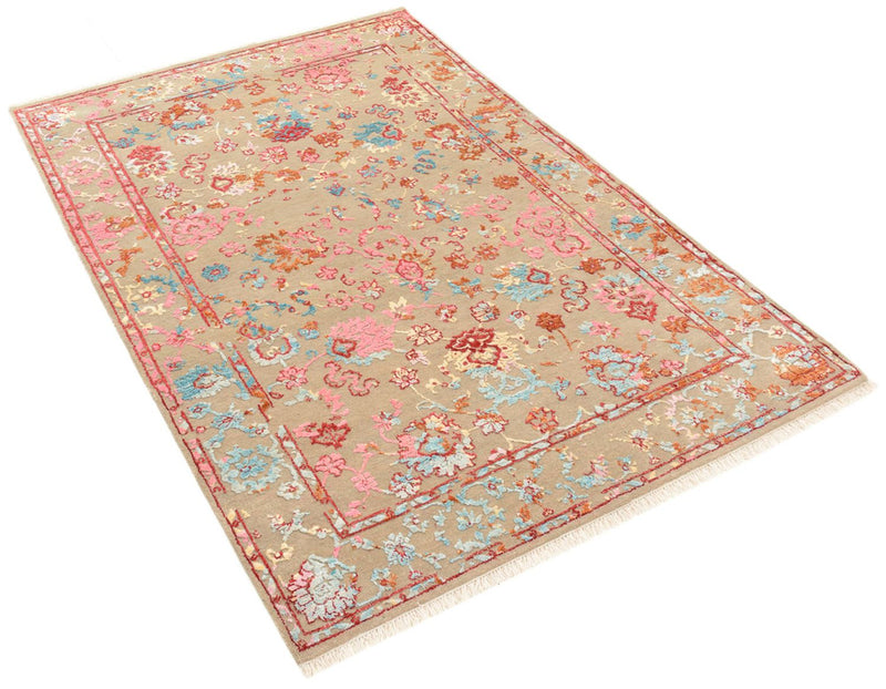 Designerteppe 118x179cm - flerfarget