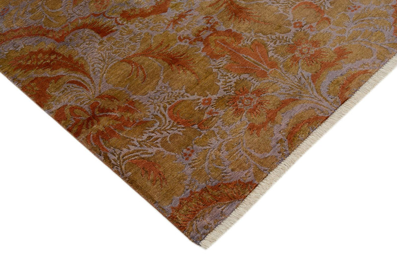 Designer teppe - 184 x 119 cm - rust