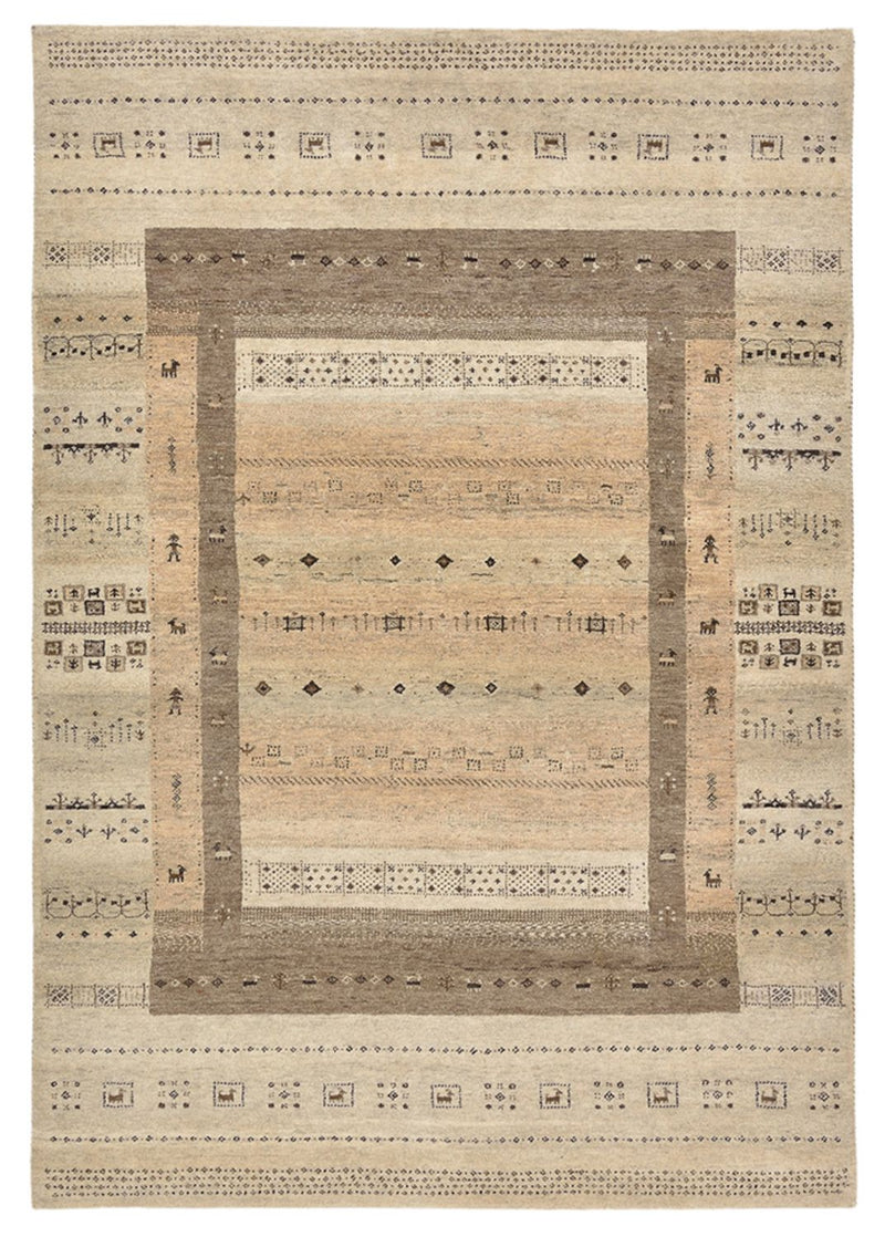 Indo Loribaft Teppe 146x203cm - Ullteppe