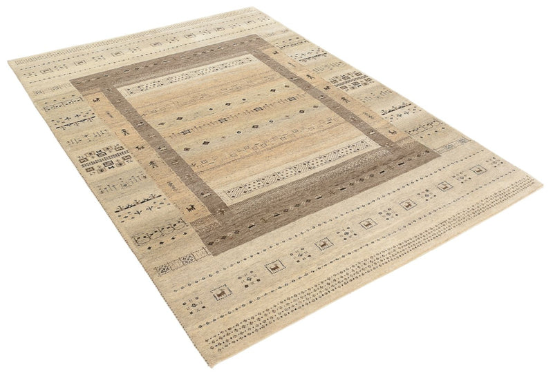 Indo Loribaft Teppe 146x203cm - Ullteppe