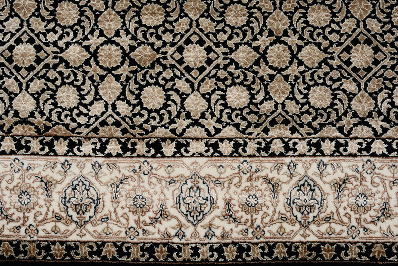 Indo Bidjar-teppe 144x203cm - Orientalsk teppe - mørk beige