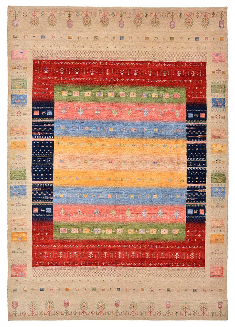Indo Loribaft Teppe 173x244cm - Ullteppe