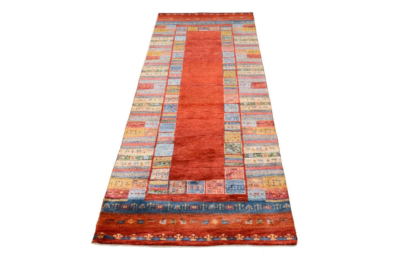 Indo Loribaft-teppe 82x249cm - Ullteppe - flerfarget