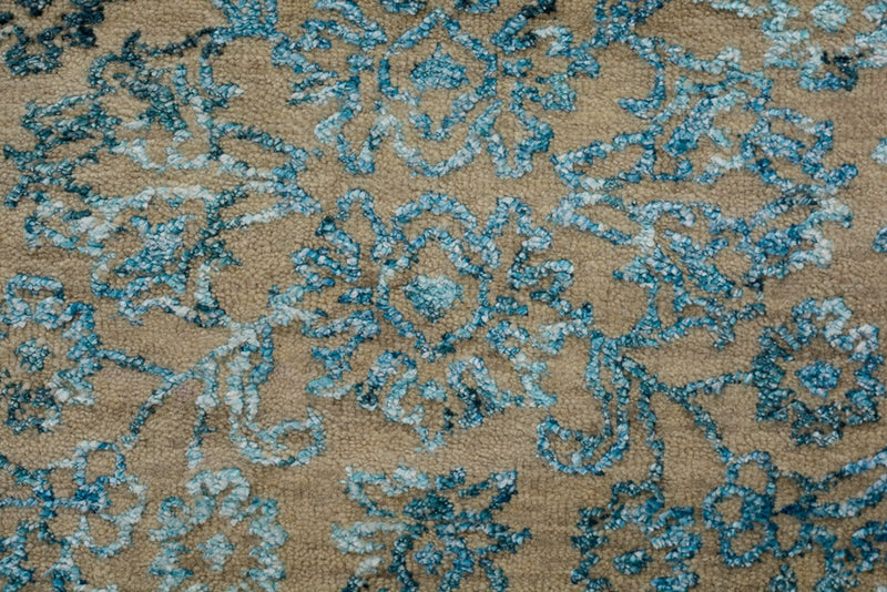 Designer teppe - 150 x 95 cm - lyseblå