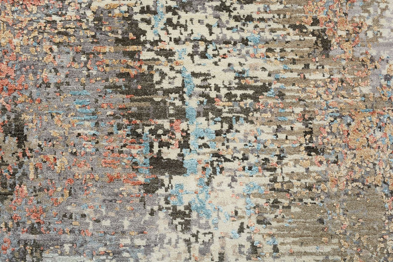 Designer teppe - 301 x 244 cm - flerfarget