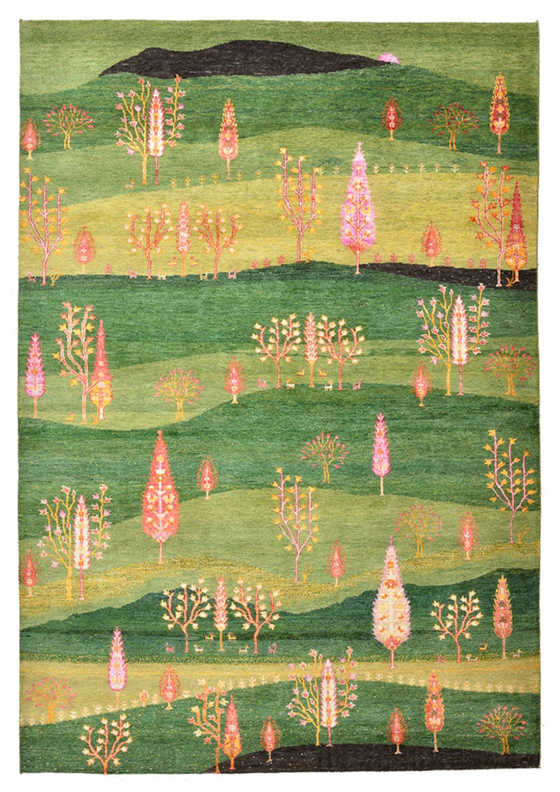 Indo Loribaft Teppe 247x172cm - Ullteppe