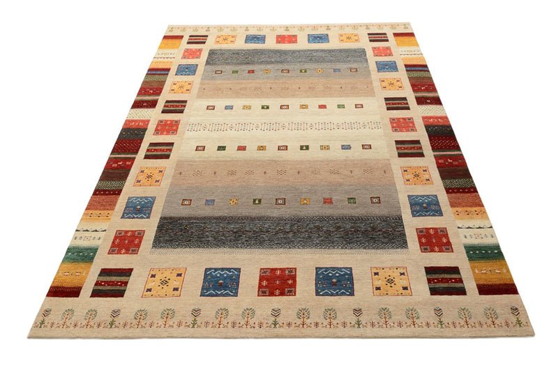 Gabbeh teppe - Loribaft Indus - 356 x 252 cm - flerfarget