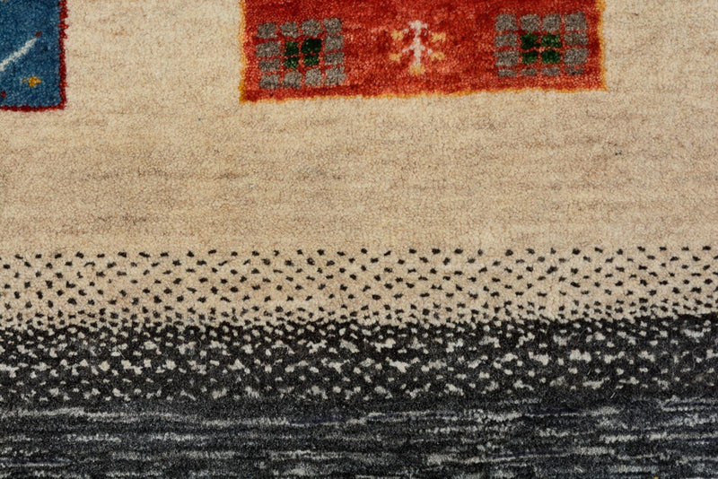 Gabbeh teppe - Loribaft Indus - 356 x 252 cm - flerfarget