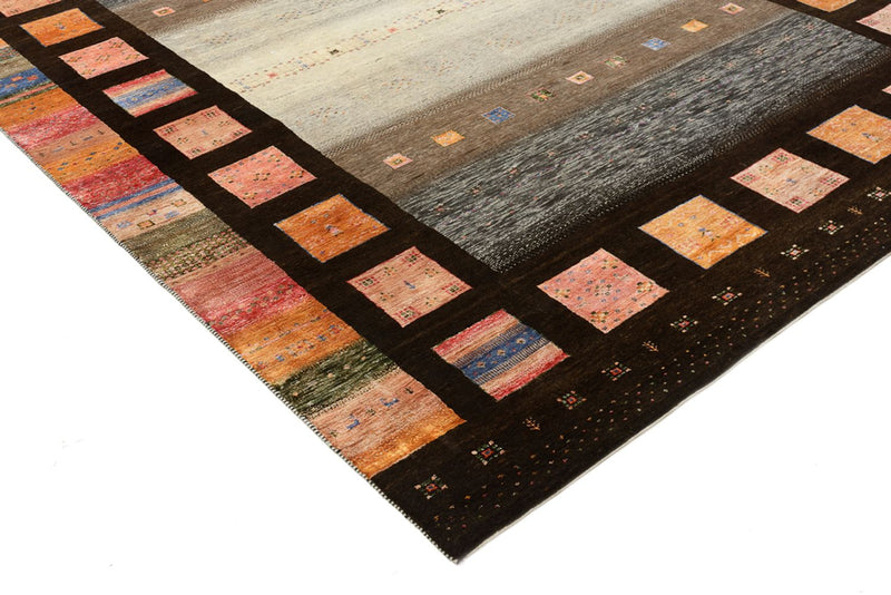 Indo Loribaft-teppe 250x307cm - Ullteppe - flerfarget