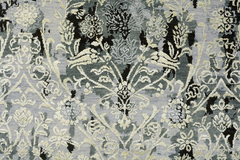 Designer teppe - 245 x 173 cm - lysegrå