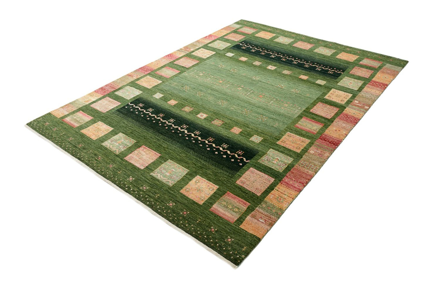 Indo Loribaft Teppe 238x173cm - Ullteppe