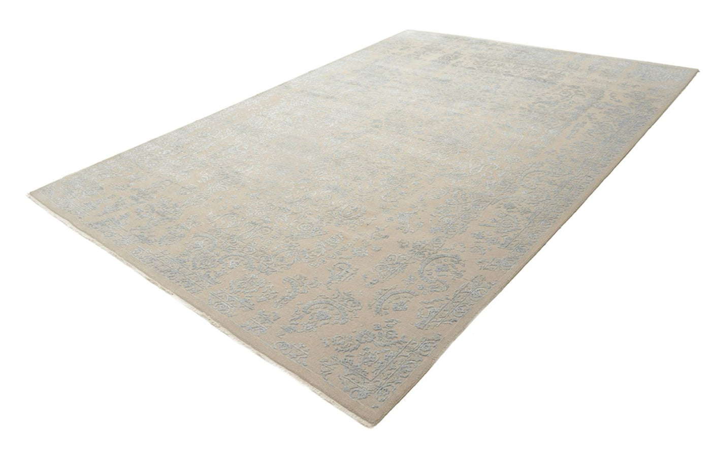 Designer teppe - 243 x 166 cm - lysegrå