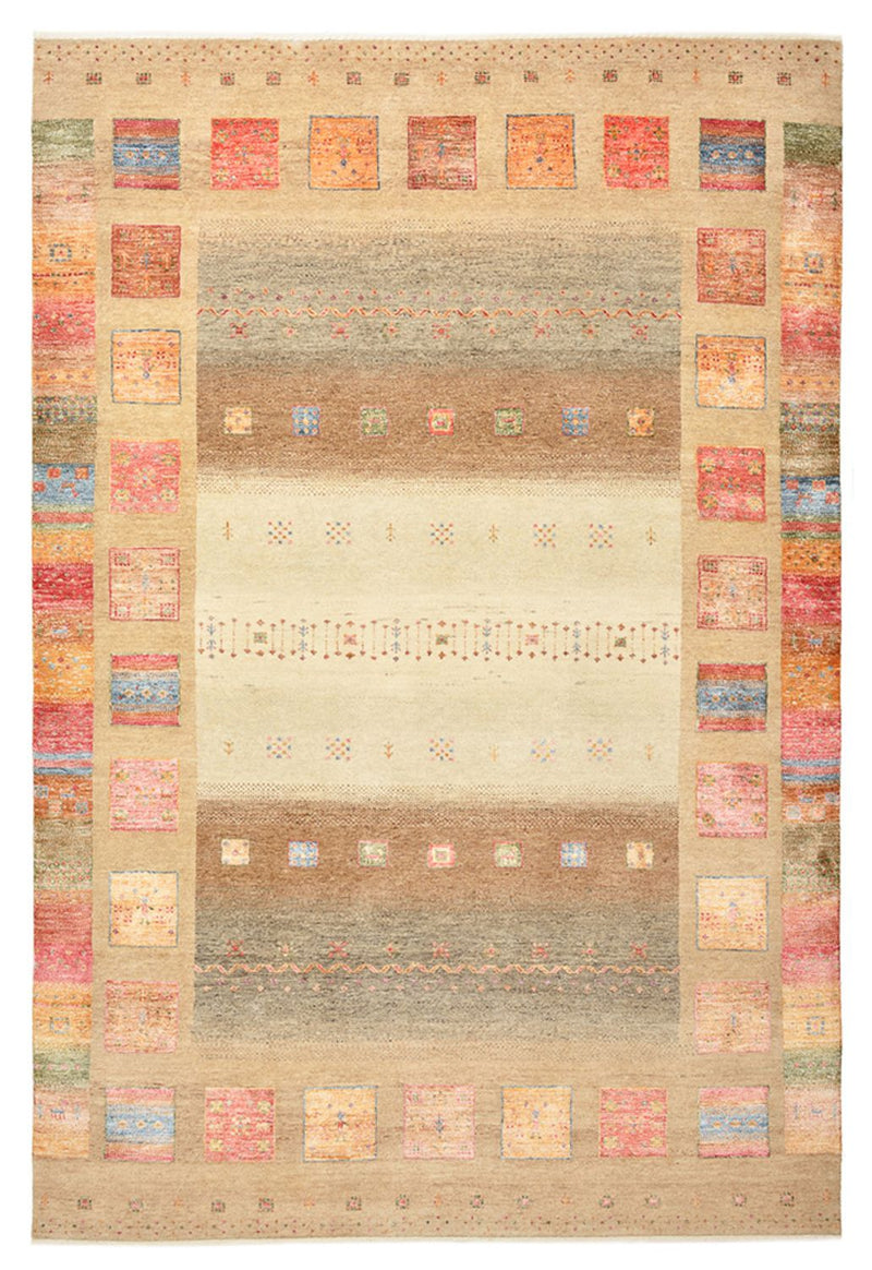 Indo Loribaft-teppe 173x255cm - Ullteppe - mørk beige