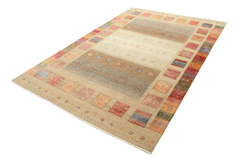 Indo Loribaft-teppe 173x255cm - Ullteppe - mørk beige