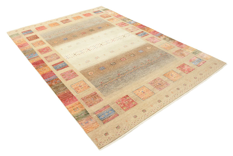 Indo Loribaft-teppe 173x255cm - Ullteppe - mørk beige