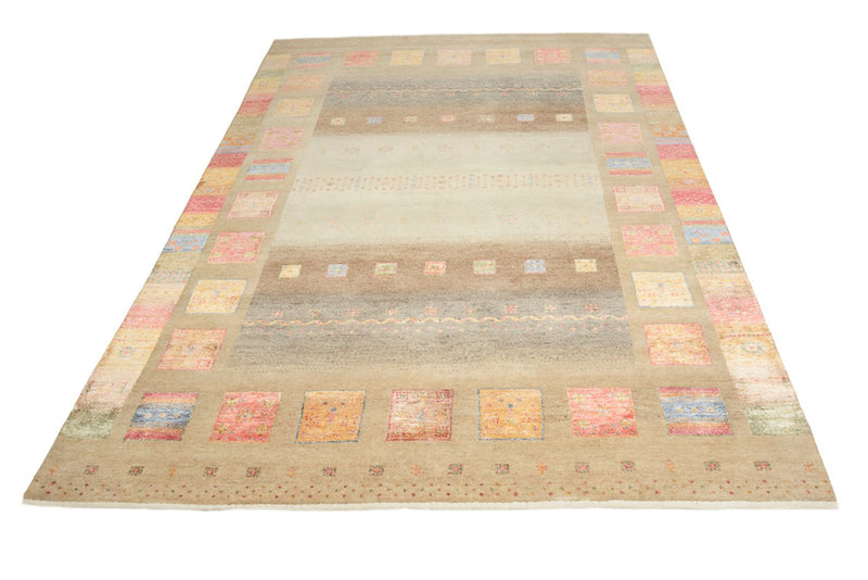 Indo Loribaft-teppe 173x255cm - Ullteppe - mørk beige