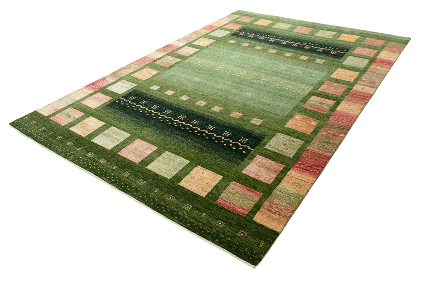 Indo Loribaft Teppe 308x205cm - Ullteppe