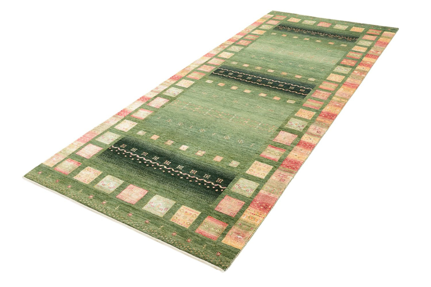 Indo Loribaft Teppe 301x129cm - Ullteppe