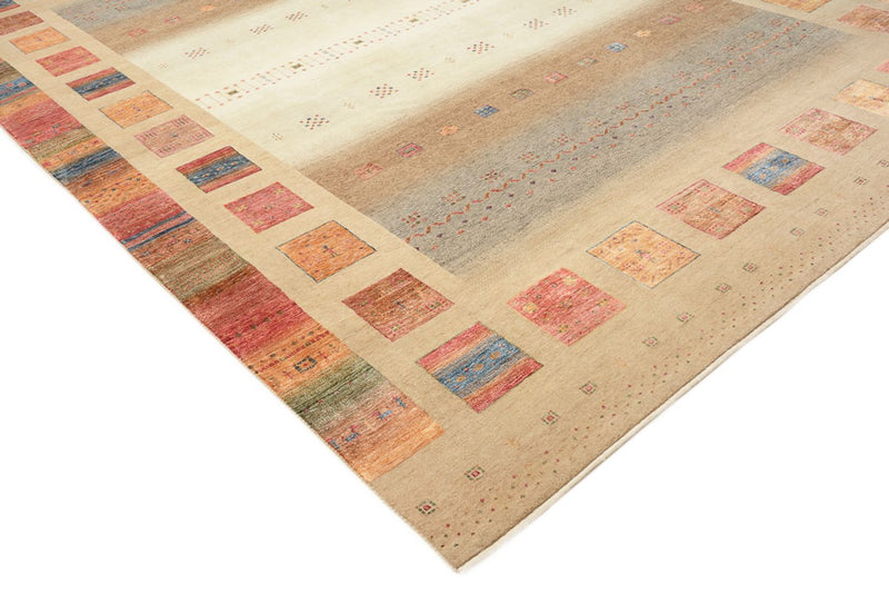 Indo Loribaft-teppe 301x400cm - Ullteppe - flerfarget