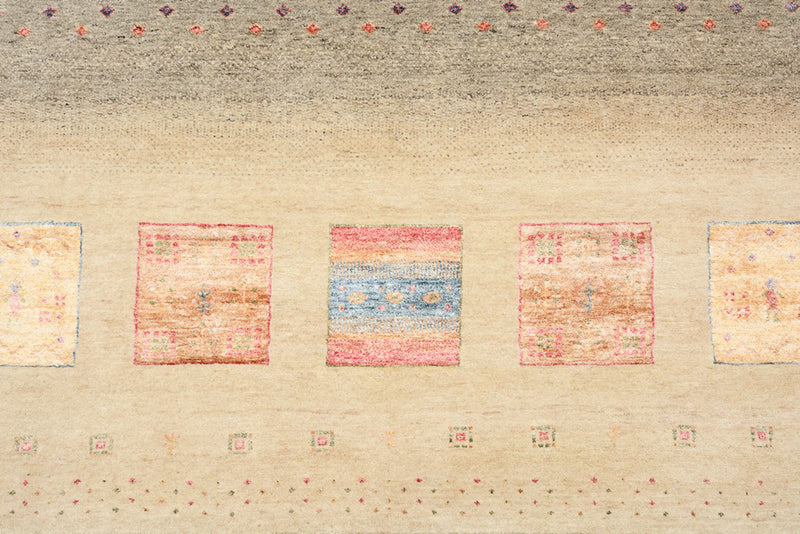 Indo Loribaft-teppe 301x400cm - Ullteppe - flerfarget