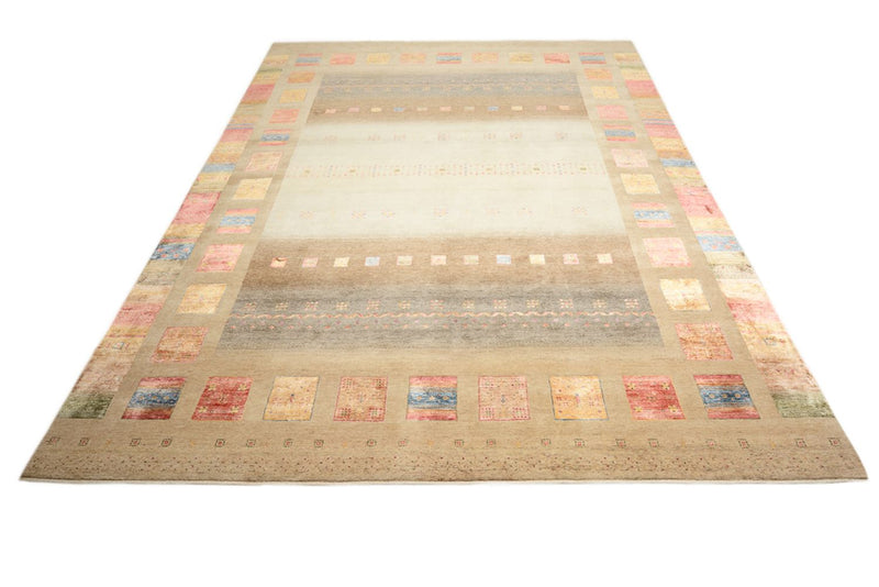 Indo Loribaft-teppe 301x400cm - Ullteppe - flerfarget