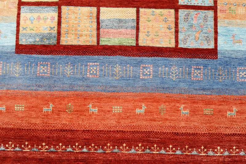 Indo Loribaft Teppe 241x178cm - Ullteppe