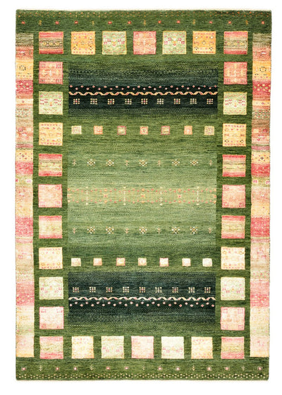 Indo Loribaft Teppe 127x183cm - Ullteppe