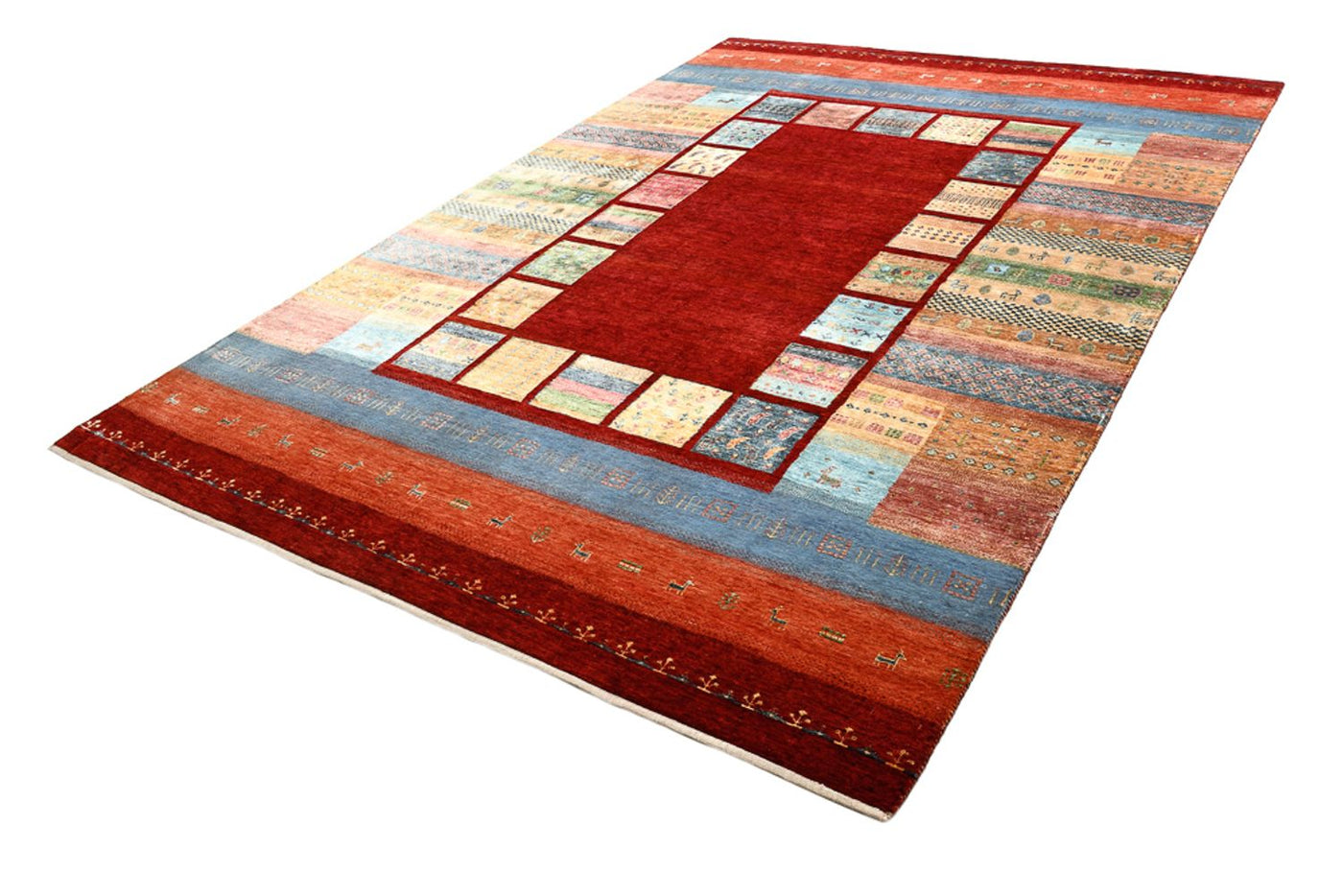 Indo Loribaft Teppe 302x206cm - Ullteppe
