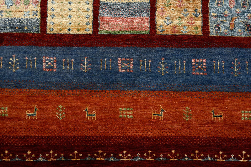 Indo Loribaft Teppe 201x155cm - Ullteppe