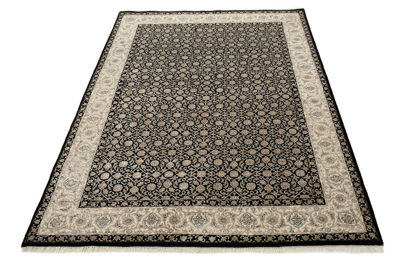 Indo Bidjar-teppe 142x200cm - Orientalsk teppe - mørk beige
