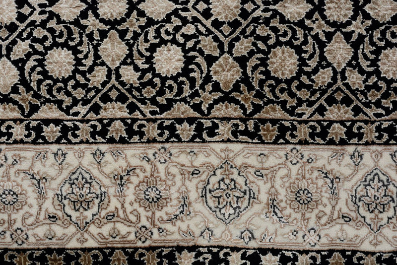 Indo Bidjar-teppe 142x200cm - Orientalsk teppe - mørk beige
