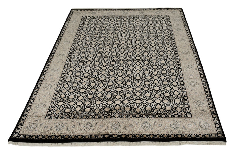 Indo Bidjar-teppe 142x200cm - Orientalsk teppe - mørk beige