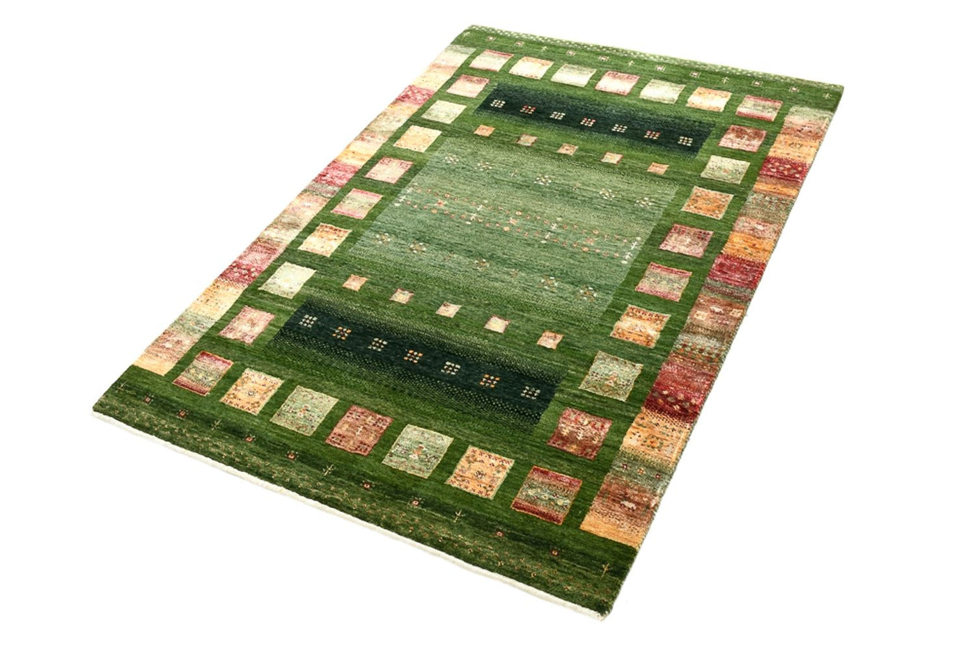 Indo Loribaft Teppe 154x105cm - Ullteppe