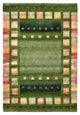 Indo Loribaft-teppe 106x154cm - Ullteppe - grønn