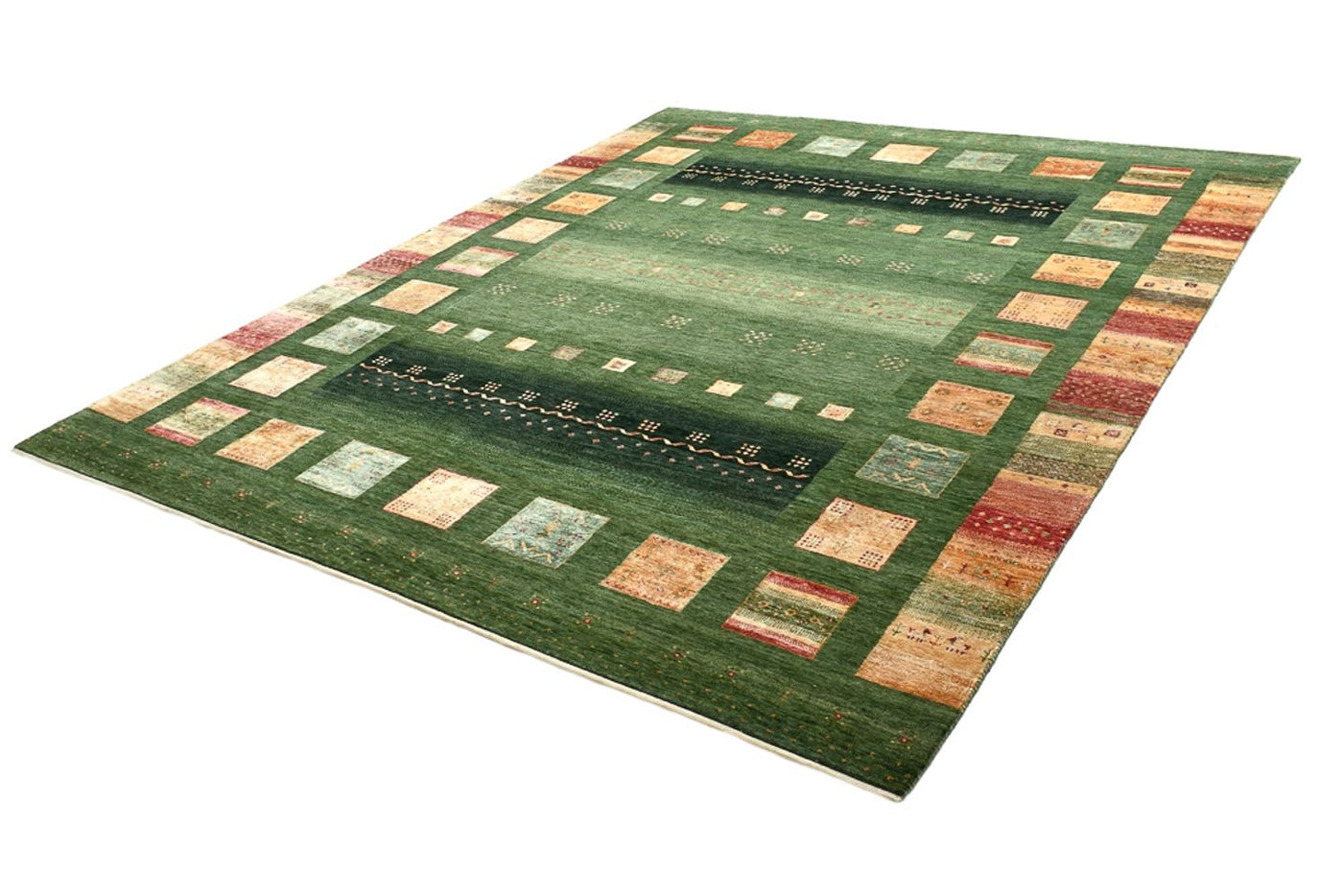 Indo Loribaft Teppe 302x249cm - Ullteppe