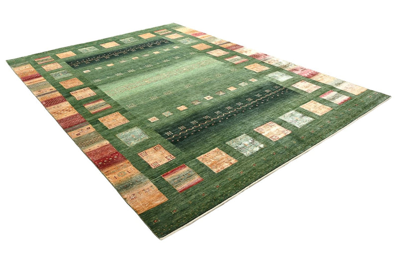 Indo Loribaft-teppe 245x346cm - Ullteppe - grønn