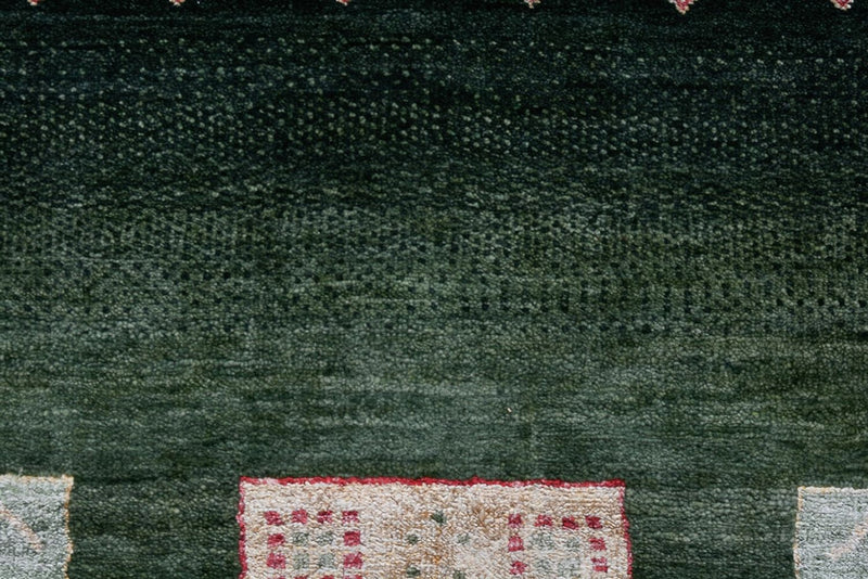 Indo Loribaft-teppe 245x346cm - Ullteppe - grønn