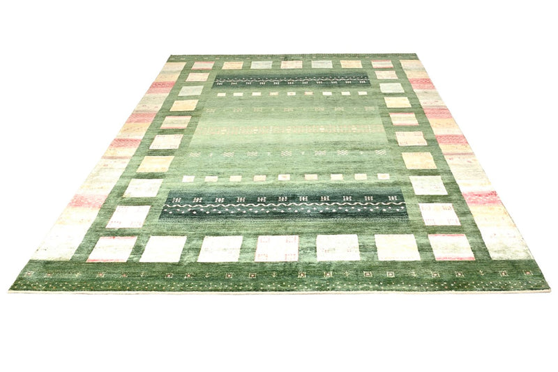 Indo Loribaft-teppe 245x346cm - Ullteppe - grønn